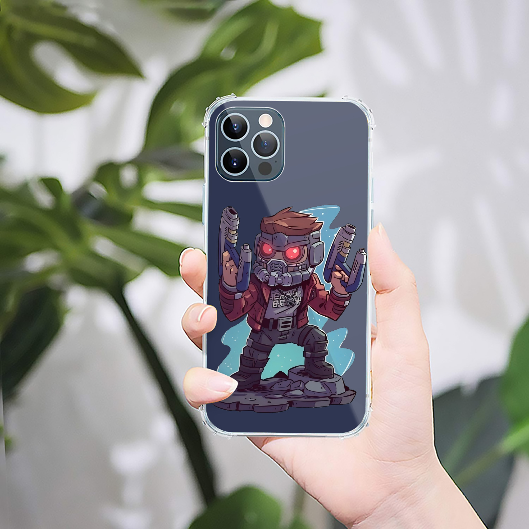 （画像用） アベンジャーズ The Avengers 【iPhone 12シリーズ対応】透明スマホケース（クリアソフトケース）